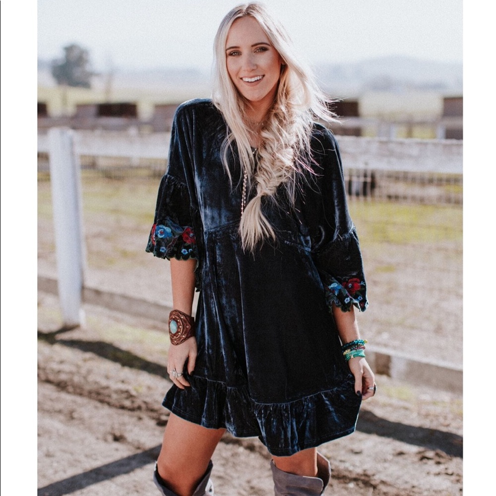 Velvet dress